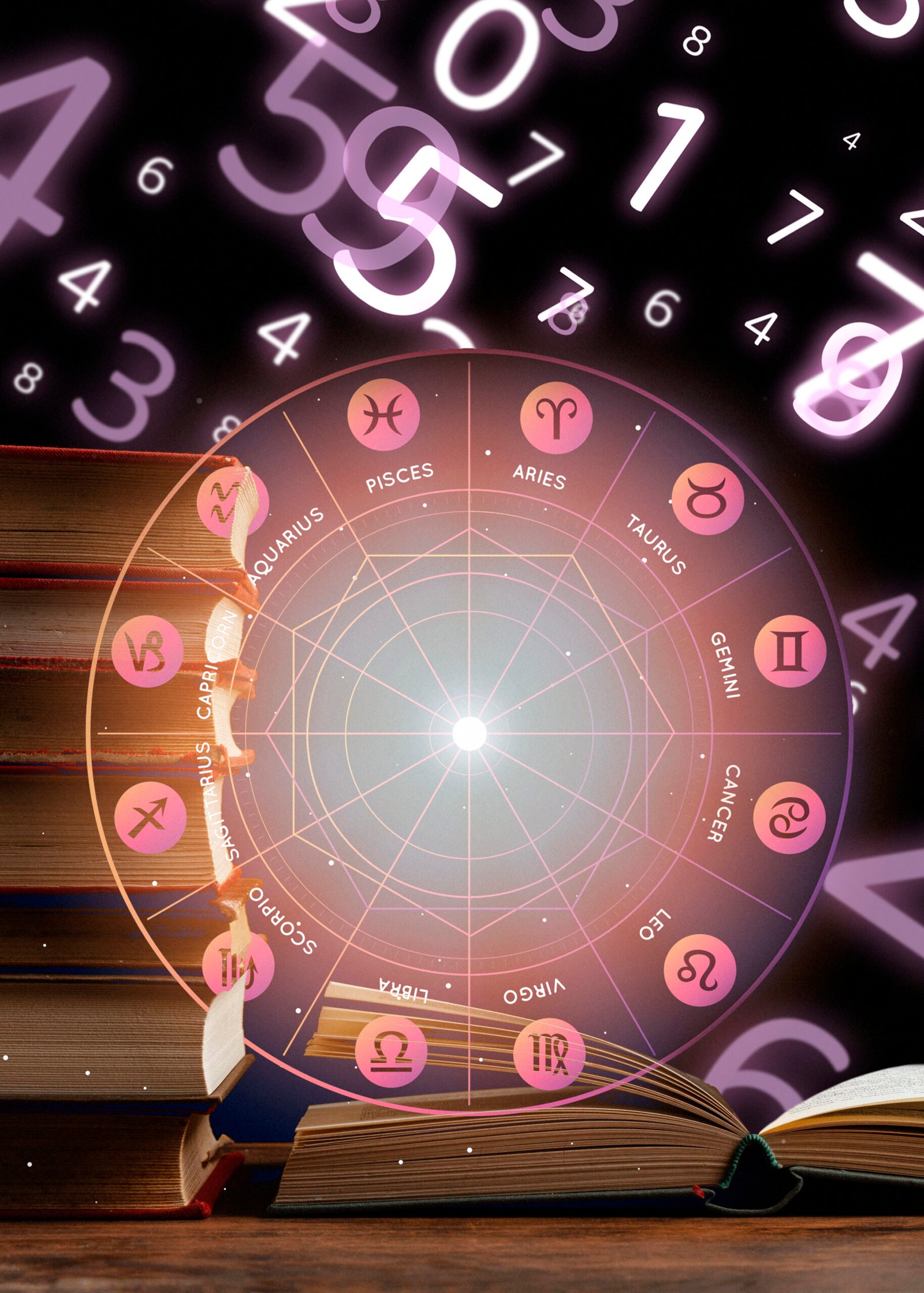 numerology-concept-composition